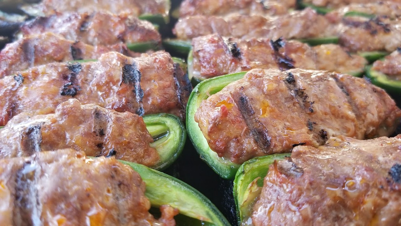 GRILLED STUFFED JALAPENOS